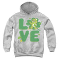 Care Bears Good Luck Bear Love St. Patrick'S Day Youth Hoodie