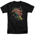 Justice League Flash Symbol Knockout T-Shirt