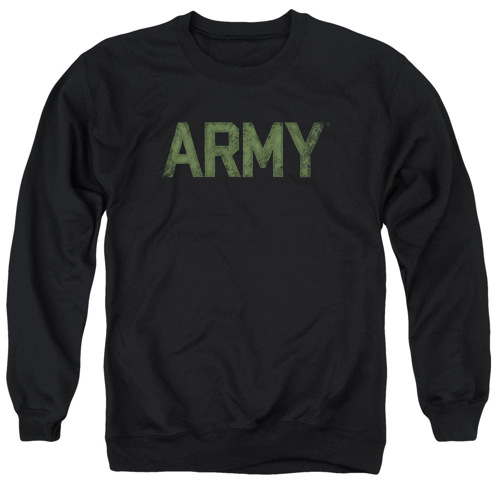 US Army Distressed Letters Crewneck Sweatshirt