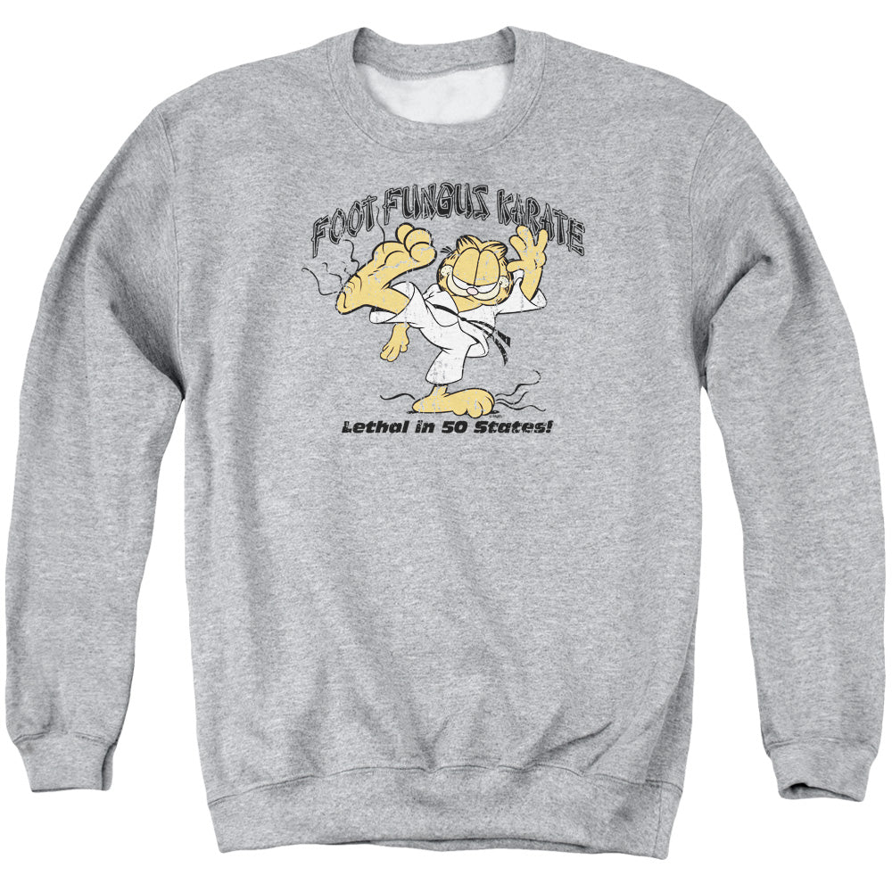 Garfield Foot Fungus Karate Crewneck Sweatshirt