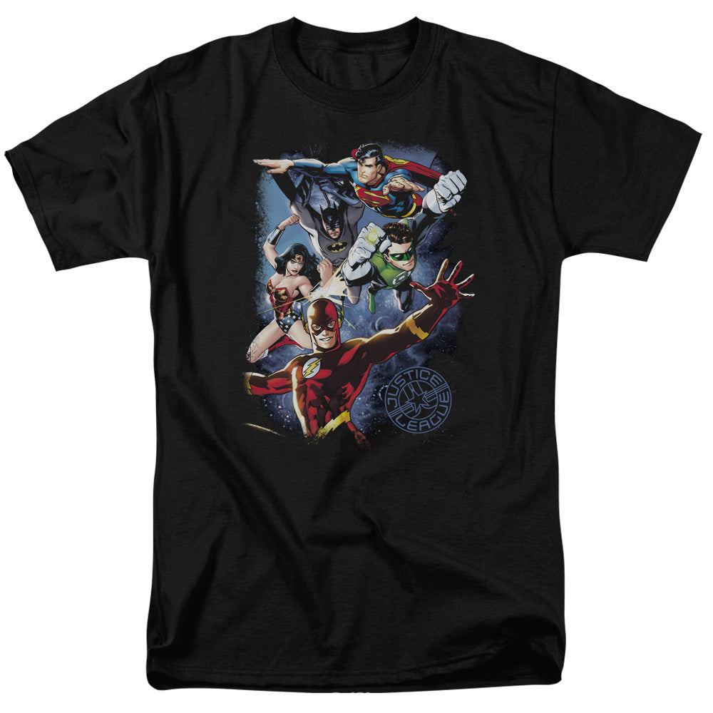 Justice League Galactic Attack Color T-Shirt