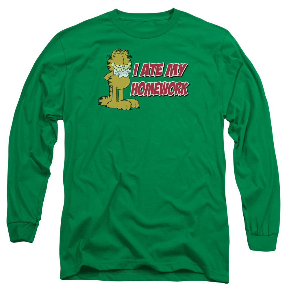 Garfield I Ate My Homework Long Sleeve T-Shirt