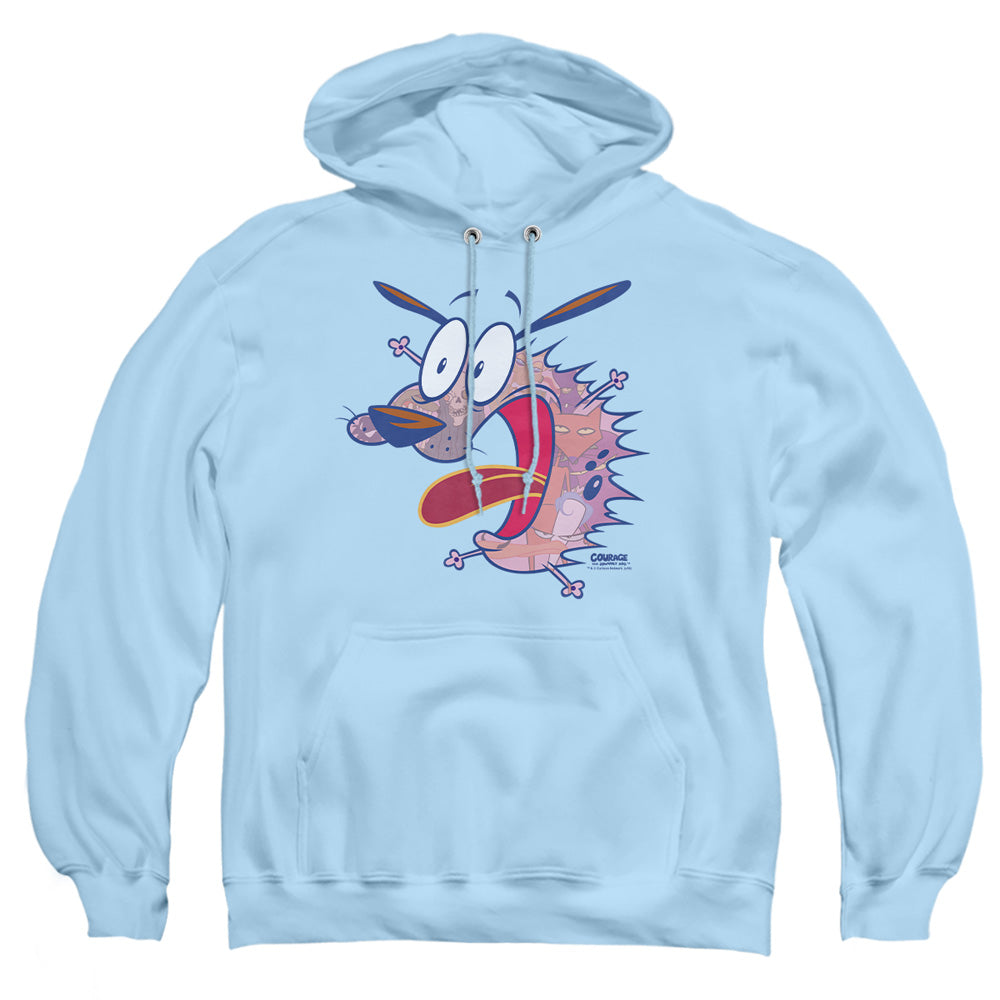 Courage the Cowardly Dog Evil Inside Pullover Hoodie
