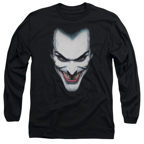 Batman Joker Portrait Long Sleeve T-Shirt