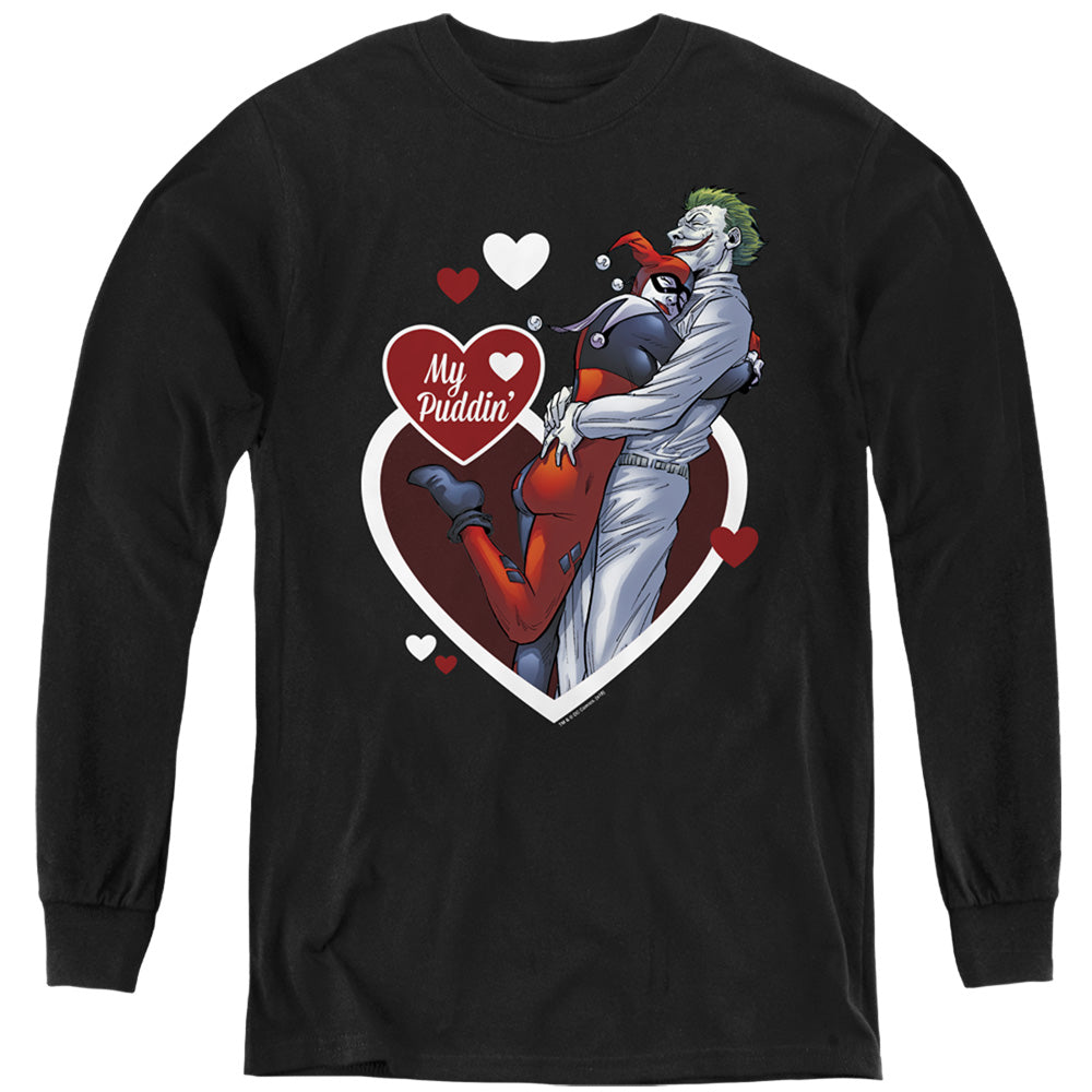 Batman My Puddin Youth Long Sleeve T-Shirt