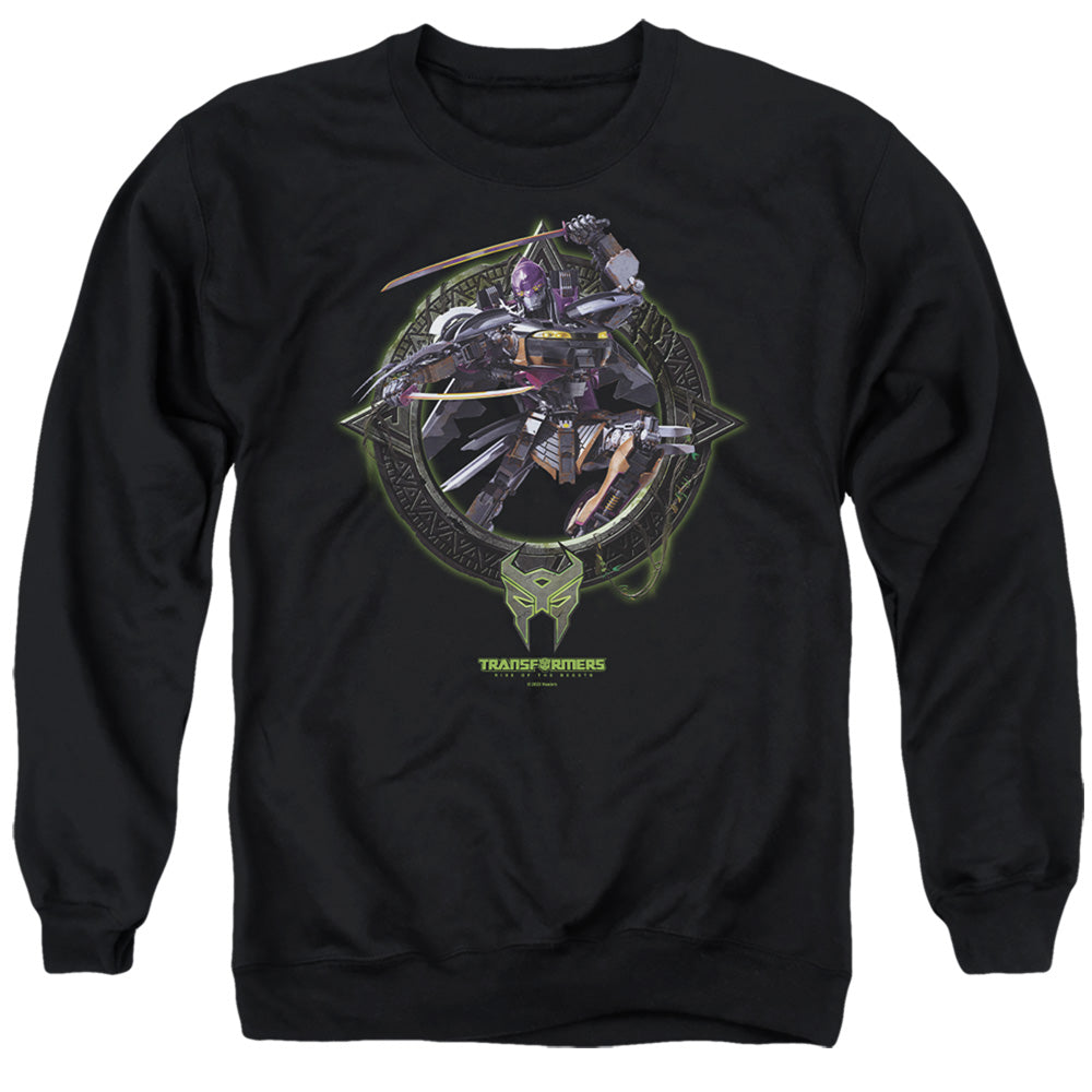 Transformers Nightbird Circle Frame Crewneck Sweatshirt