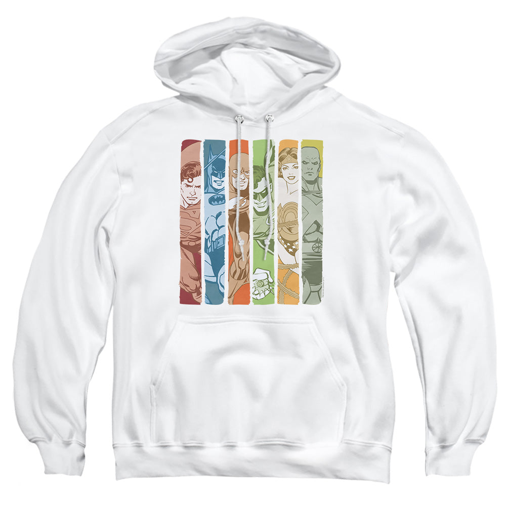 DC Comics Justice League Columns Pullover Hoodie