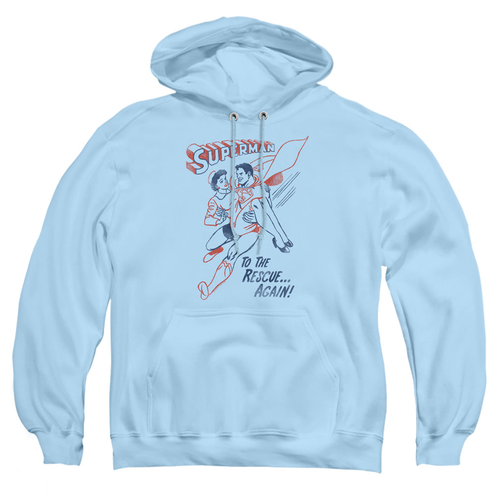 Superman To the Rescue Pullover Hoodie
