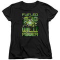Green Lantern Fueled Womens T-Shirt