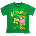 Spongebob Squarepants St. Patrick's Day St. Krabby Patty Day Youth/Toddler T-Shirt