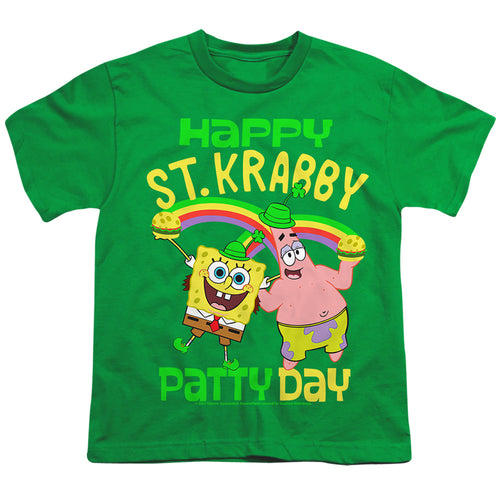 Spongebob Squarepants St. Patrick's Day St. Krabby Patty Day Youth/Toddler T-Shirt