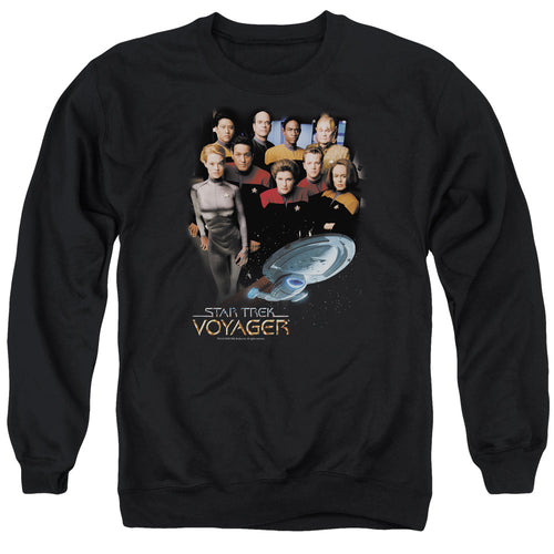 Star Trek Voyager Crew Crewneck Sweatshirt