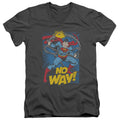 DC Comics No Way V-Neck T-Shirt