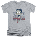Betty Boop Zombie Pinup V-Neck T-Shirt
