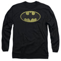 DC Comics Retro Bat Logo Distressed Long Sleeve T-Shirt