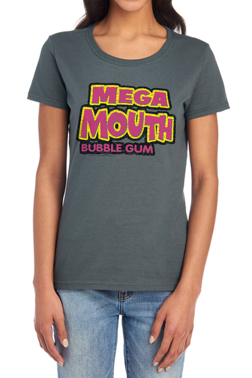 Dubble Bubble Mega Mouth Womens T-Shirt