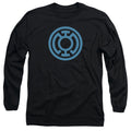 Green Lantern Lt Blue Emblem Long Sleeve T-Shirt