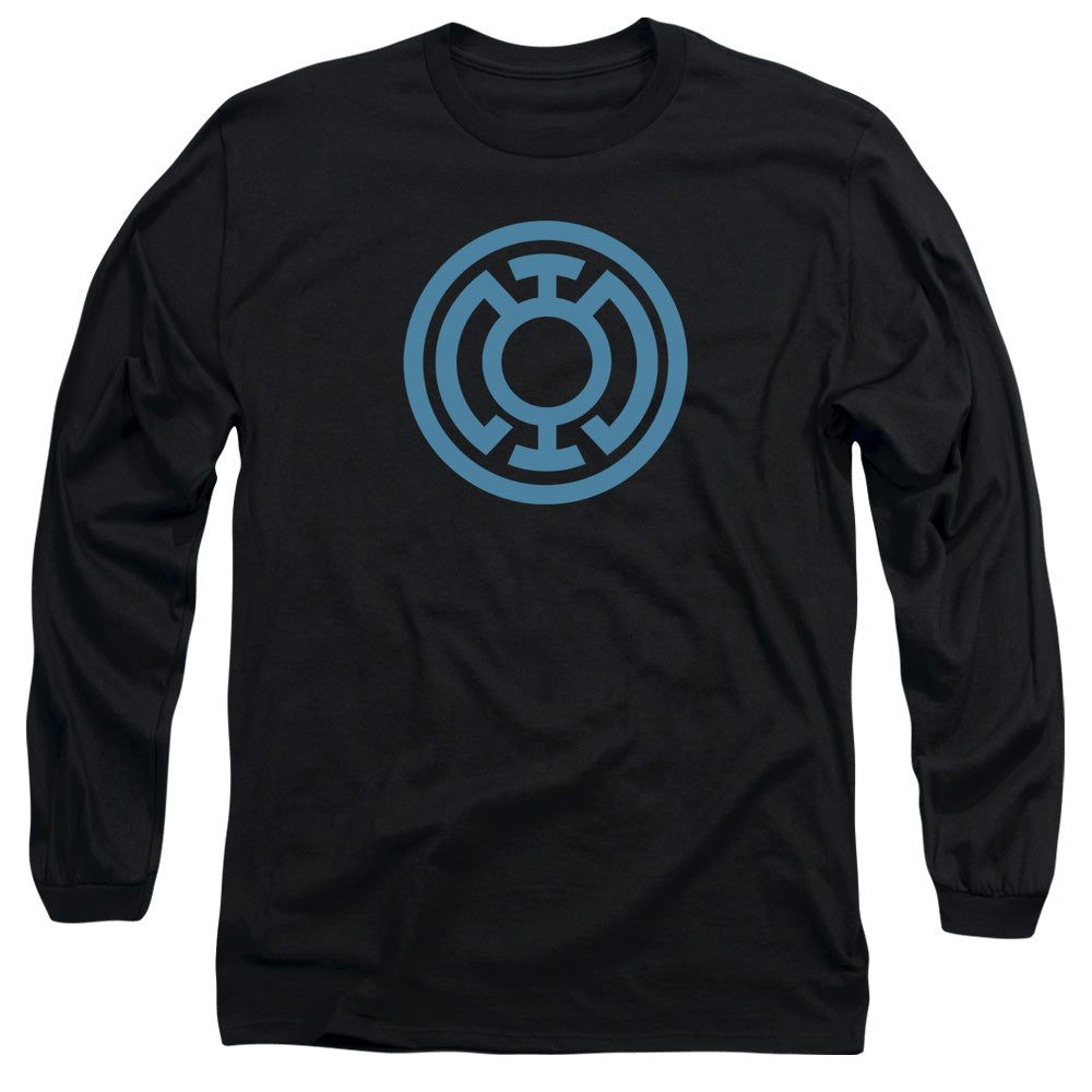 Green Lantern Lt Blue Emblem Long Sleeve T-Shirt