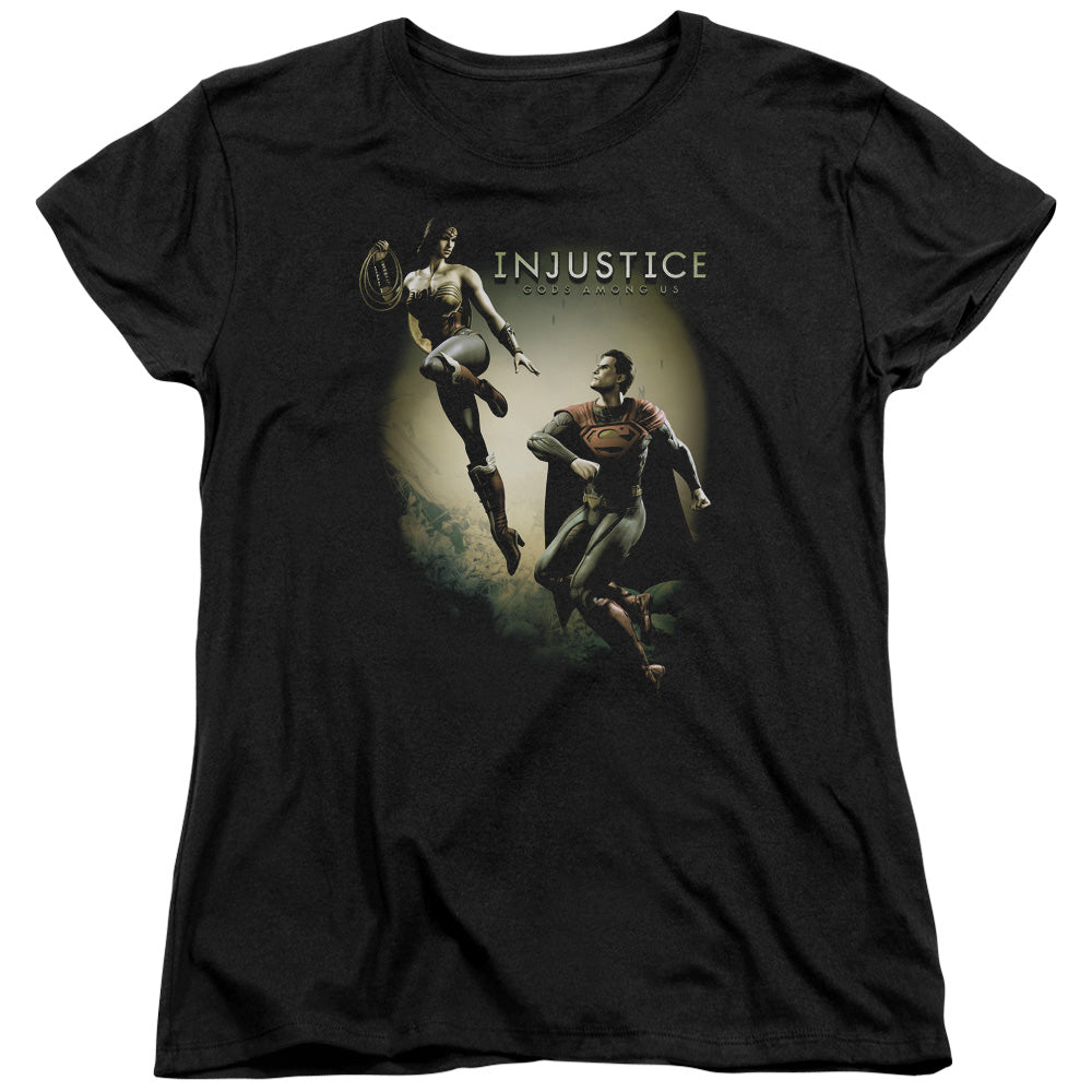 Injustice Battle Of The Gods Womens T-Shirt