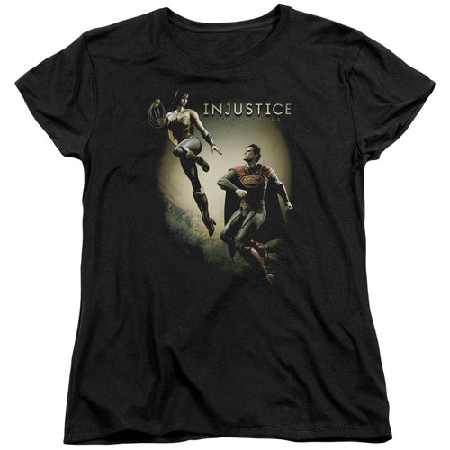 Injustice Battle Of The Gods Womens T-Shirt