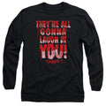 Carrie Laugh At You Long Sleeve T-Shirt