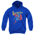 Superman Life Like Action Youth Hoodie