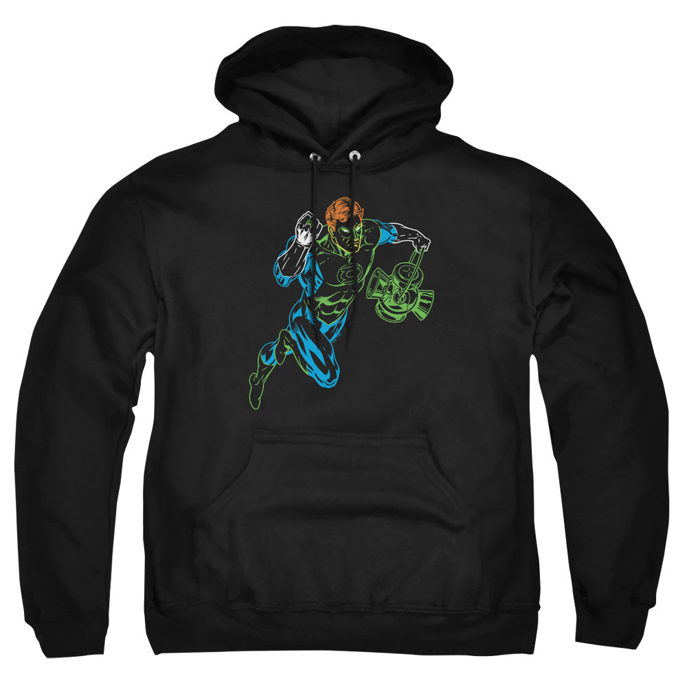 Green Lantern Neon Lantern Pullover Hoodie