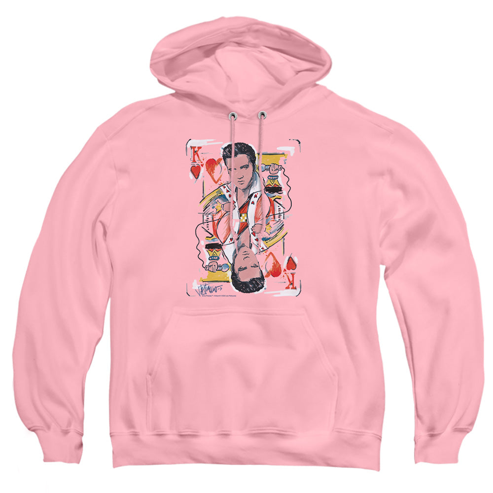 Elvis Presley King Of Hearts Pullover Hoodie