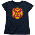 Transformers Rescue Bots Logo Womens T-Shirt