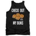 White Castle Check Out My Buns on Black Tank Top