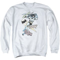 Batman Halftone Swing Crewneck Sweatshirt