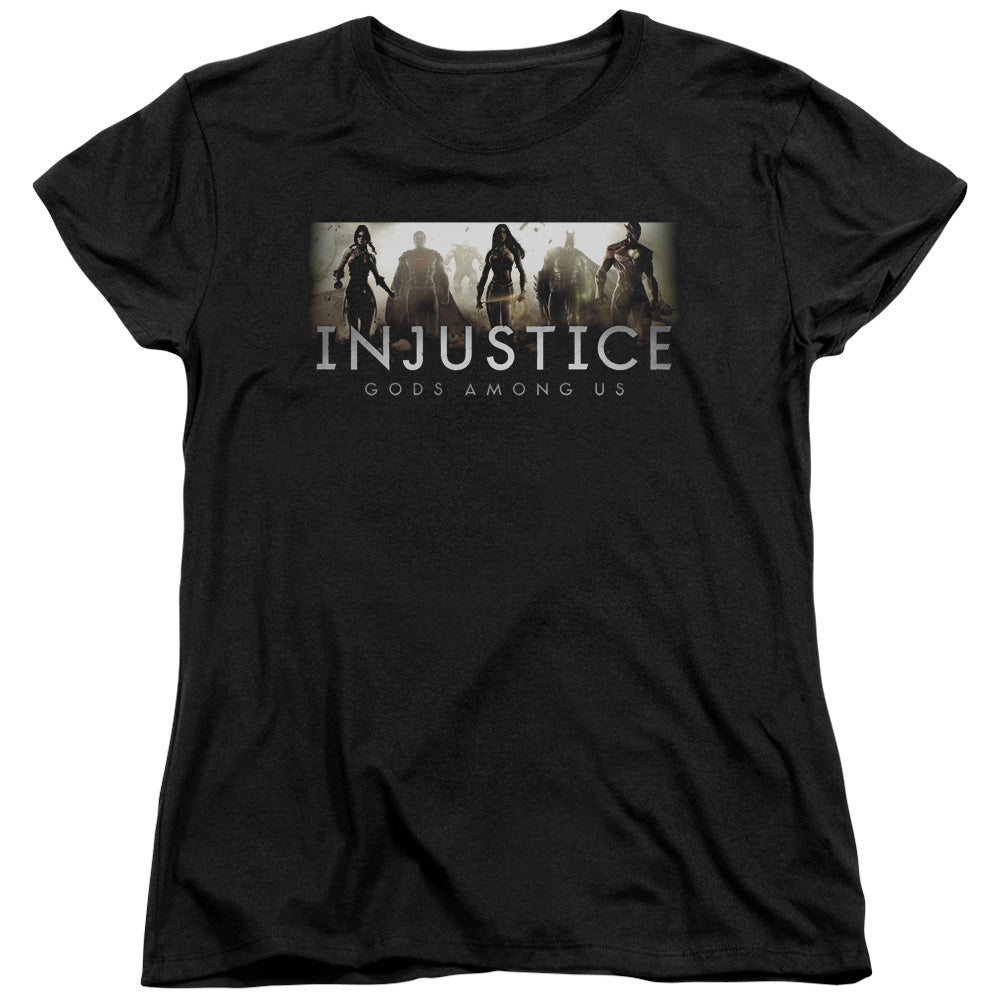 Injustice Logo Womens T-Shirt