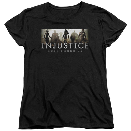 Injustice Logo Womens T-Shirt