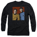 Star Trek Kirk and Spock Friends Long Sleeve T-Shirt