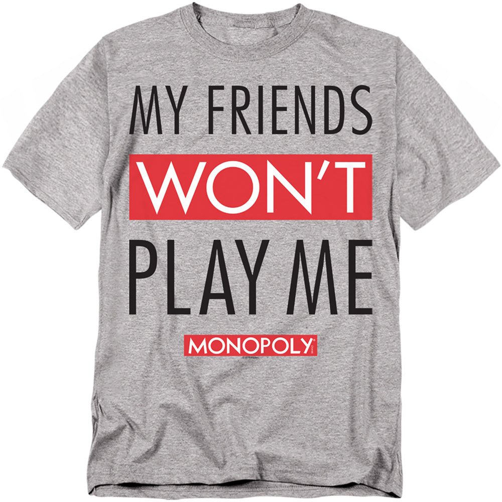 Monopoly My Friends White T-Shirt