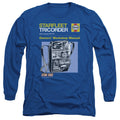 Star Trek Tricorder Owners Workshop Manual Long Sleeve T-Shirt