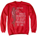 The Princess Bride Hello My Name Is Crewneck Sweatshirt