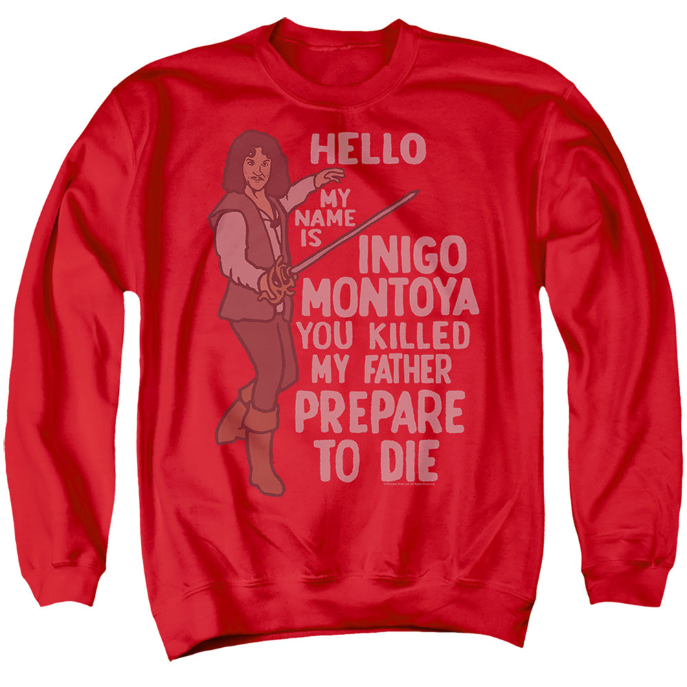 The Princess Bride Hello My Name Is Crewneck Sweatshirt