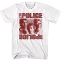 Monochrome The Police t-shirt in white
