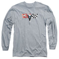 Chevy 2ND Gen Vette Nose Emblem Long Sleeve T-Shirt