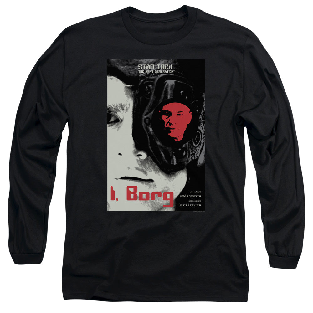 Star Trek I Borg Black Long Sleeve T-Shirt