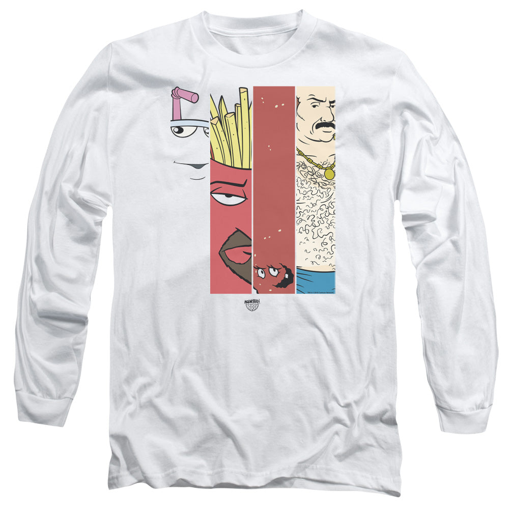 Aqua Teen Hunger Force Group Tiles Long Sleeve T-Shirt