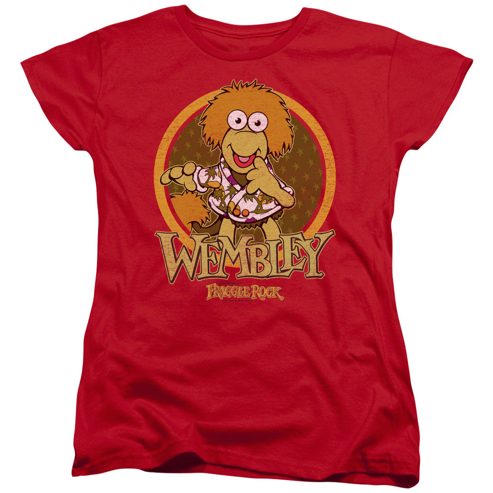 Fraggle Rock Wembley Circle Womens T-Shirt