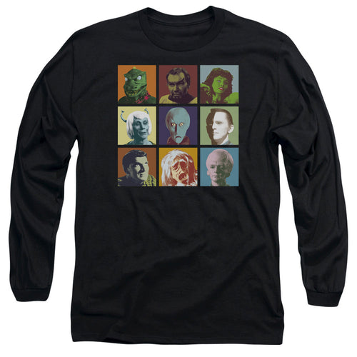 Star Trek Alien Squares Long Sleeve T-Shirt