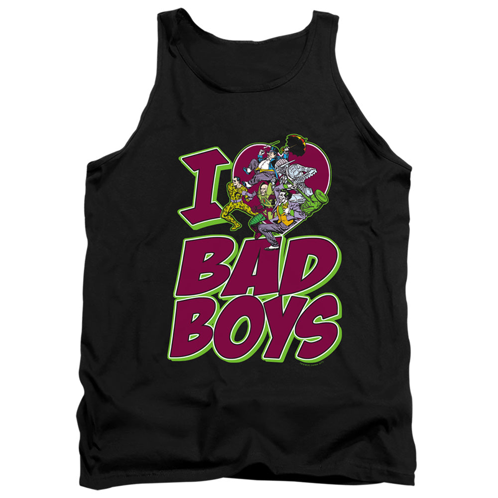 DC Comics I Heart Bad Boys Tank Top