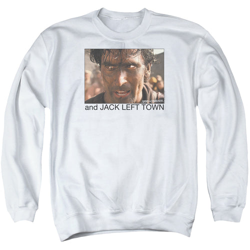 Army of Darkness Jack Left Town Crewneck Sweatshirt