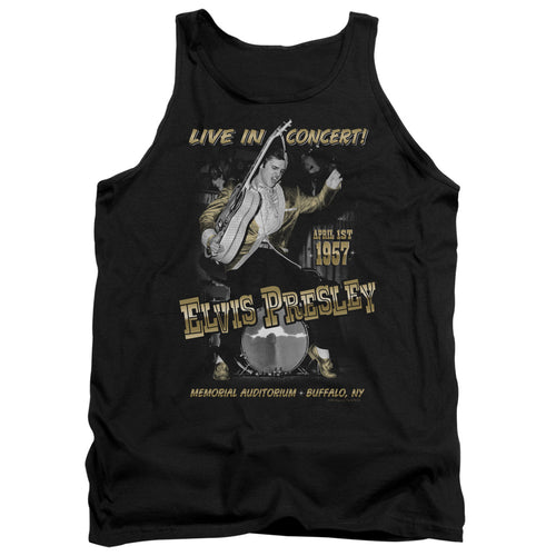 Elvis Presley Live In Buffalo Tank Top