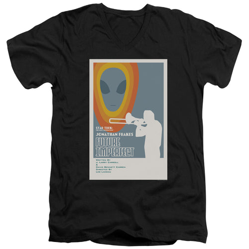 Star Trek Future Imperfect Black V-Neck T-Shirt