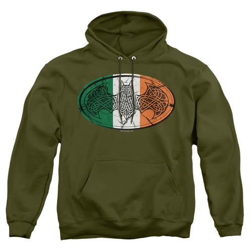 Batman Irish Celtic Symbol Pullover Hoodie