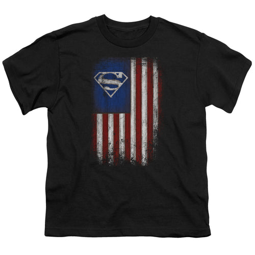 Superman Old Glory Shield Youth/Toddler T-Shirt